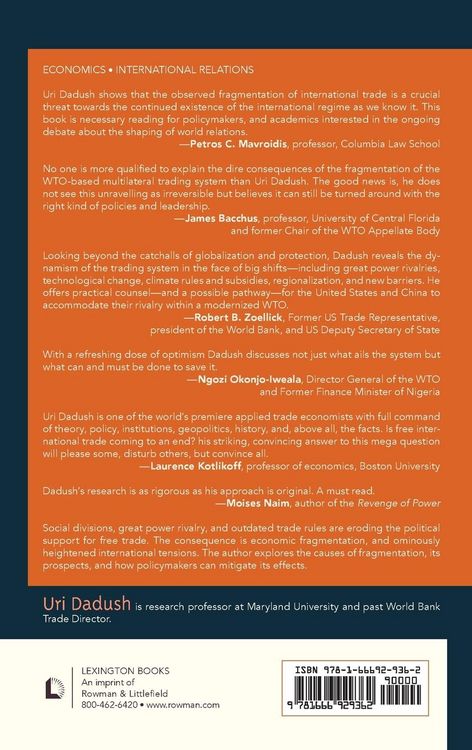 Produktbild: Geopolitics, Trade Blocks, and the Fragmentation of World Commerce