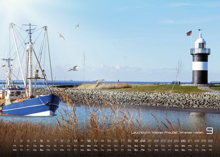 Produktbild: Nordsee &ndash; K&uuml;stenzauber - 2027 - Kalender DIN A3