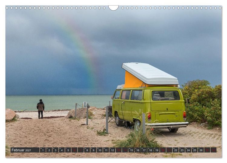 Produktbild: Vanlife - Gl&uuml;cklich auf vier R&auml;dern (Wandkalender 2027 DIN A3 quer), CALVENDO Monatskalender