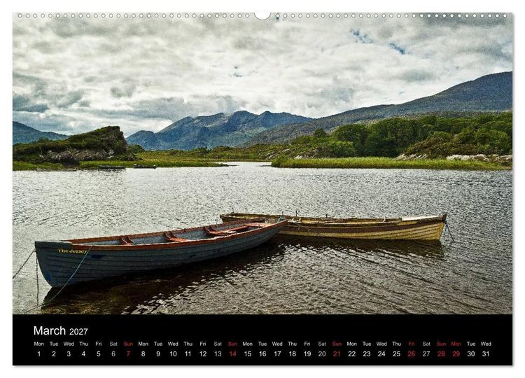 Produktbild: Kerry - Ireland's Romantic Southwest (High Quality Premium Wall Calendar 2027 DIN A2 landscape),CALVENDO 12 Month Wall Calendar