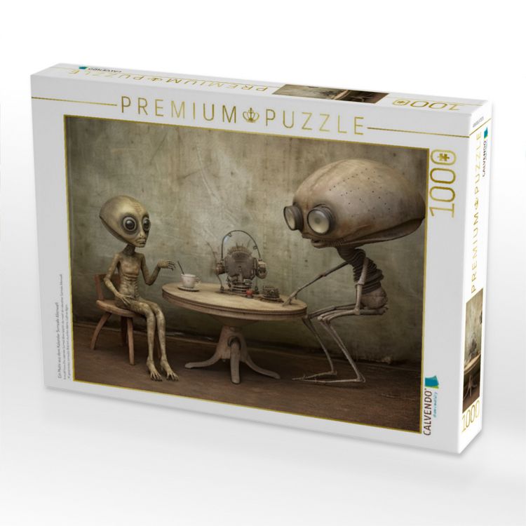 Produktbild: CALVENDO Puzzle Ein Motiv aus dem Kalender Surreale Alienwelt | 1000 Teile Lege-Gr&ouml;&szlig;e 64x48cm Foto-Puzzle f&uuml;r gl&uuml;ckliche Stunden