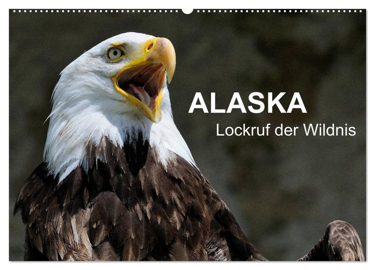 Produktbild: Alaska - Lockruf der Wildnis (Wandkalender 2026 DIN A2 quer), CALVENDO Monatskalender