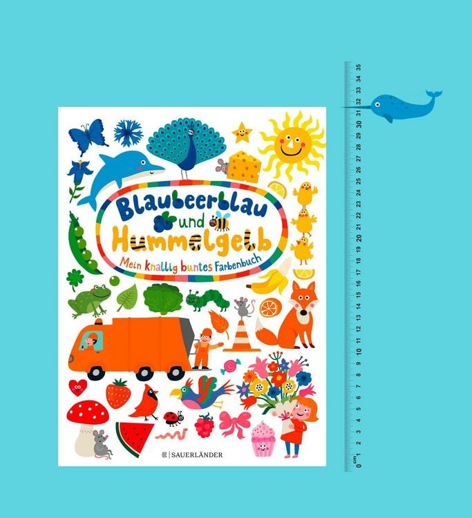 Produktbild: Blaubeerblau und Hummelgelb Mein knallig buntes Farbenbuch