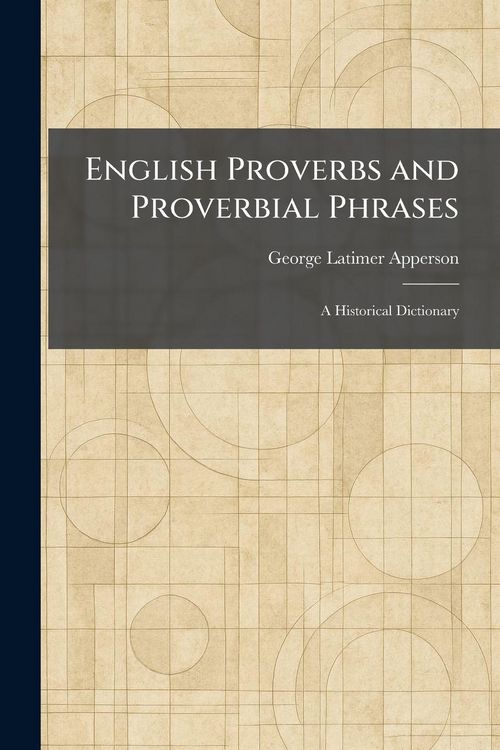 Produktbild: English Proverbs and Proverbial Phrases