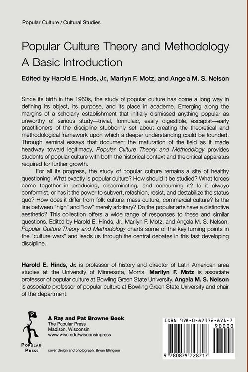 Produktbild: Popular Culture Theory and Methodology