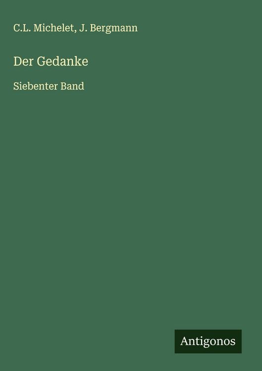 Produktbild: Der Gedanke