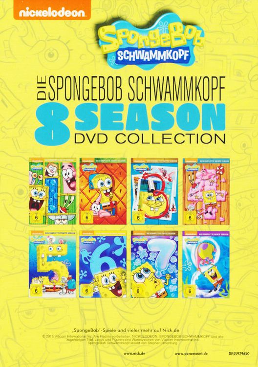 Produktbild: SpongeBob Schwammkopf - Komplettbox [27 DVDs]