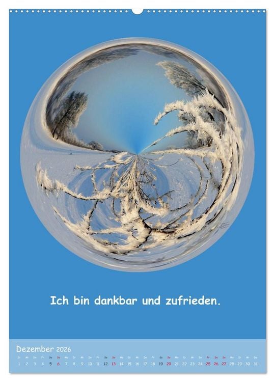 Produktbild: Meditative Natur (hochwertiger Premium Wandkalender 2026 DIN A2 hoch), Kunstdruck in Hochglanz