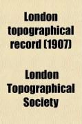 Produktbild: London Topographical Record (1907)