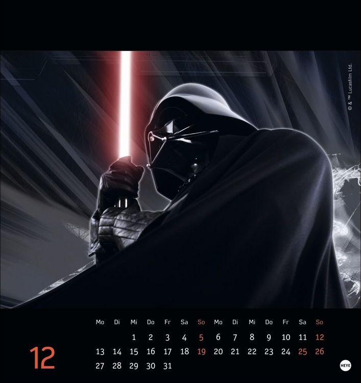 Produktbild: Star Wars Postkartenkalender 2027