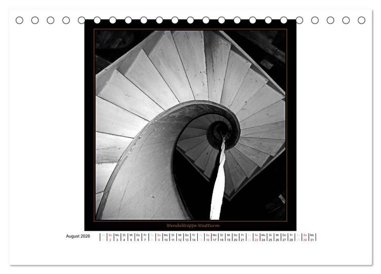 Produktbild: Wangerooge in Fine Art (Tischkalender 2026 DIN A5 quer), CALVENDO Monatskalender