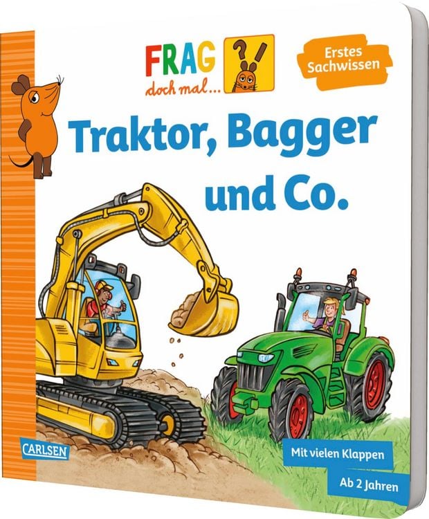Produktbild: Frag doch mal ... die Maus: Traktor, Bagger und Co.