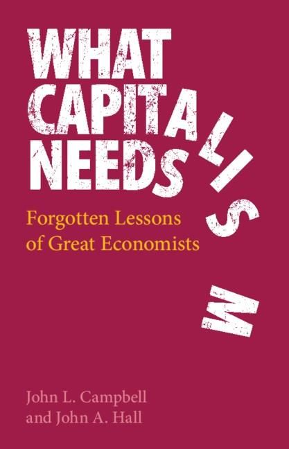 Produktbild: What Capitalism Needs