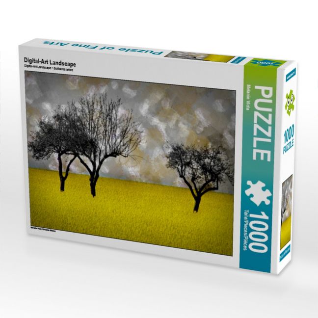 Produktbild: CALVENDO Puzzle Digital-Art Landscape | 1000 Teile Lege-Gr&ouml;&szlig;e 64x48cm Foto-Puzzle f&uuml;r gl&uuml;ckliche Stunden
