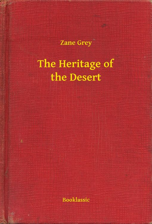 Produktbild: The Heritage of the Desert