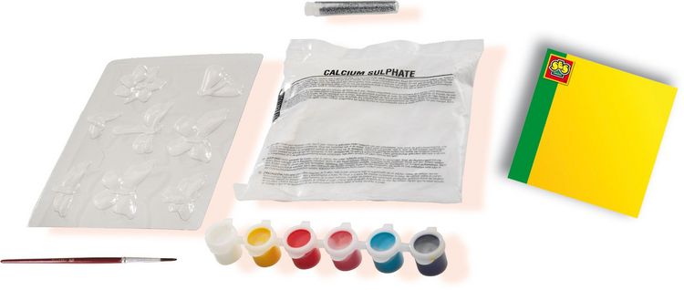 Produktbild: Glitzerschmetterlinge gie&szlig;en und anmalen