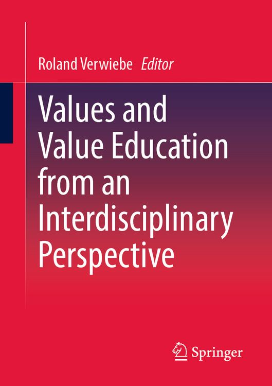 Produktbild: Values and Value Education from an Interdisciplinary Perspective