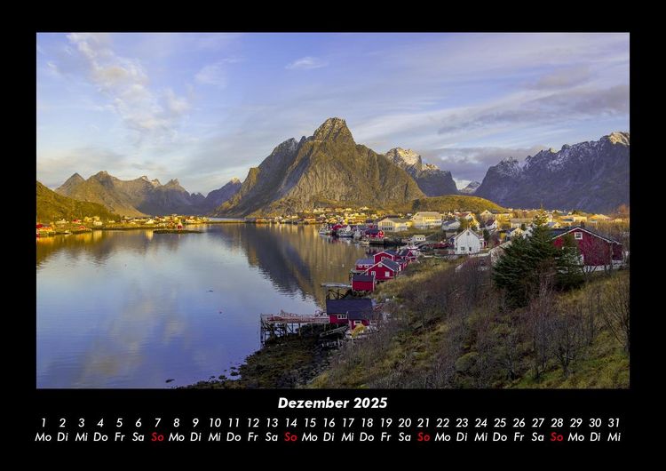 Produktbild: Bergige Welten 2025 Fotokalender DIN A3