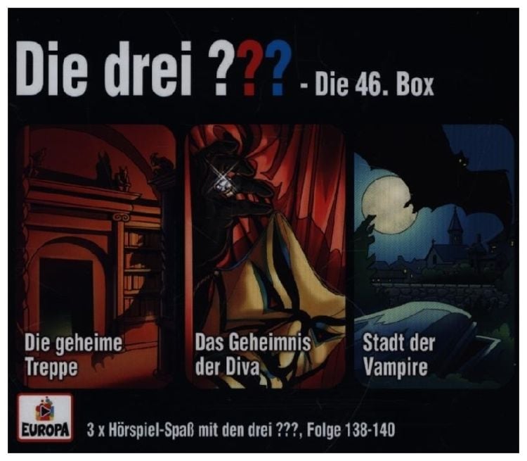 Produktbild: Die drei ??? - 3er Box 46 (Folgen 138, 139, 140)