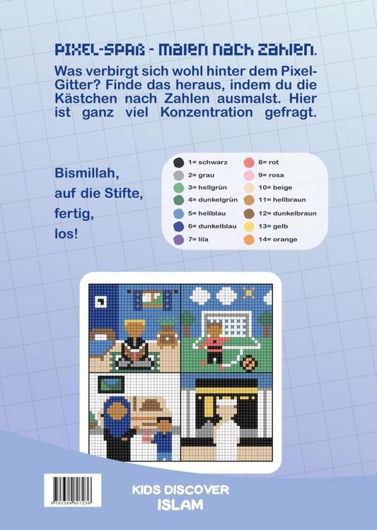 Produktbild: Pixel-Spa&szlig;: Pixelmalbuch f&uuml;r den Kleinen Muslim