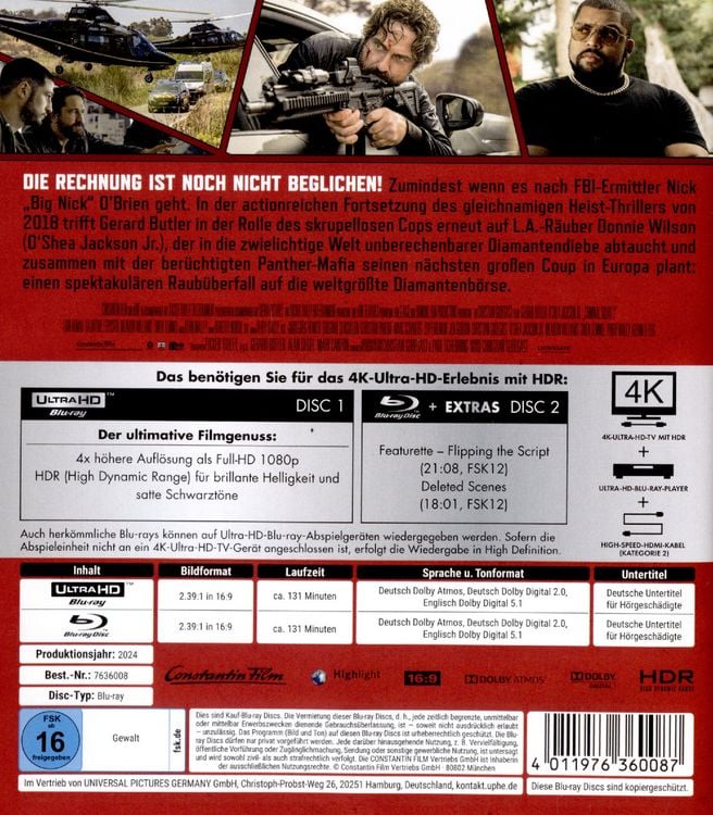 Produktbild: Criminal Squad 2 (4K Ultra HD) (+ Blu-ray)