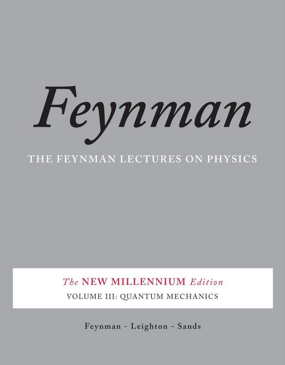 Produktbild: The Feynman Lectures on Physics, Vol. III