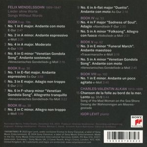 Produktbild: Mendelssohn: Lieder ohne Worte
