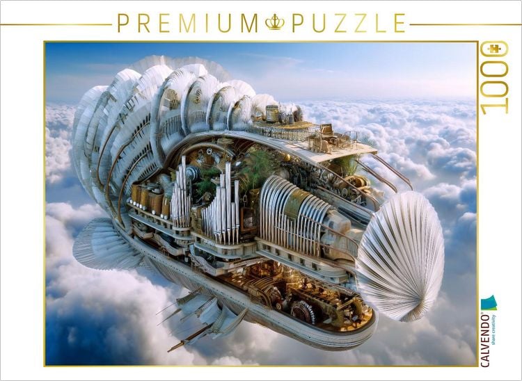 Produktbild: CALVENDO Puzzle Windorgel der L&uuml;fte | 1000 Teile Lege-Gr&ouml;&szlig;e 64x48cm Foto-Puzzle f&uuml;r gl&uuml;ckliche Stunden