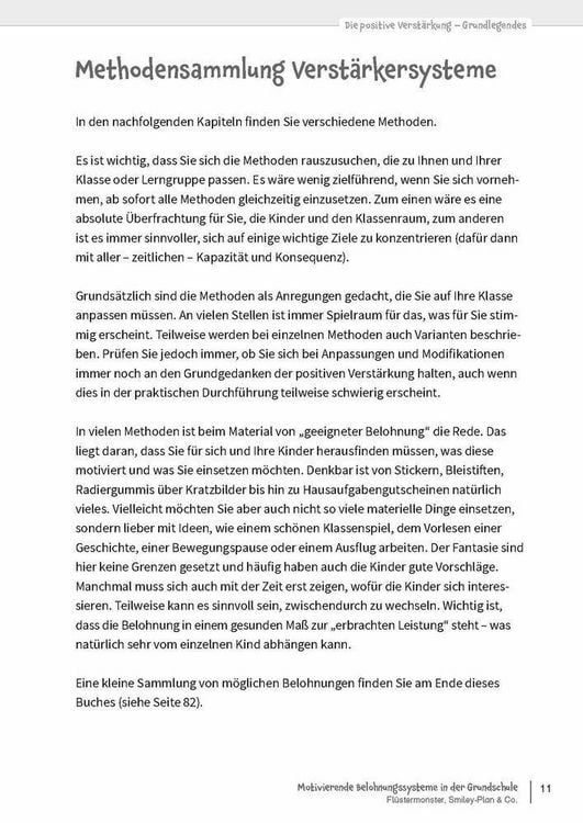 Produktbild: Motivierende Belohnungssysteme in der Grundschule