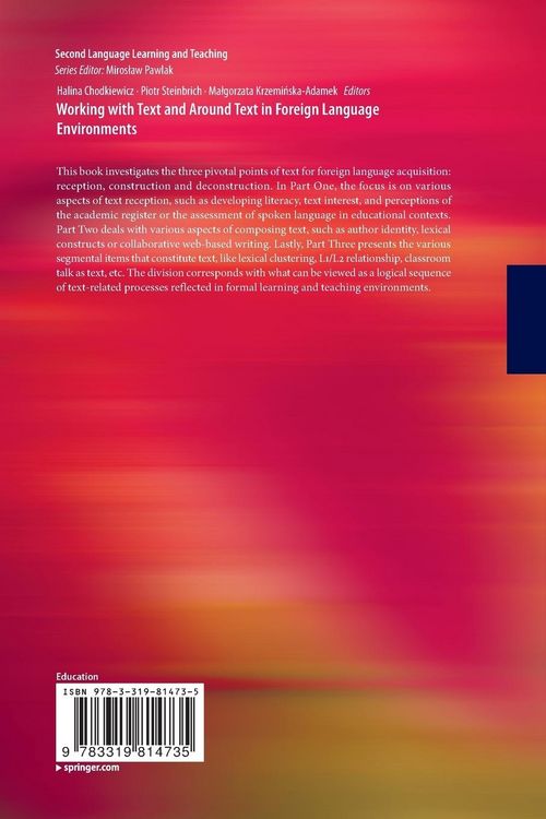 Produktbild: Working with Text and Around Text in Foreign Language Environments