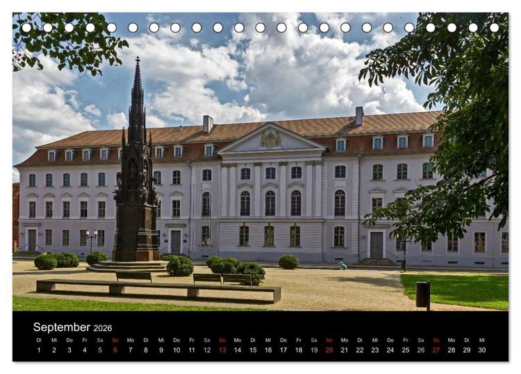 Produktbild: Univerit&auml;ts- und Hansestadt Greifswald (Tischkalender 2026 DIN A5 quer), CALVENDO Monatskalender