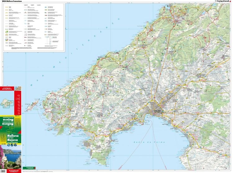 Produktbild: freytag & berndt Wanderkarte WKE 4 Mallorca - Tramuntana 1:50.000