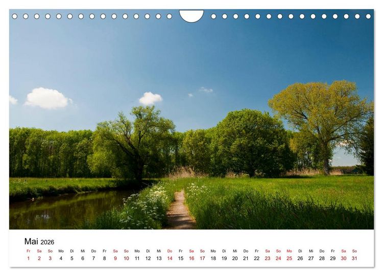 Produktbild: Stimmungsvoller Niederrhein (Wandkalender 2026 DIN A4 quer), CALVENDO Monatskalender