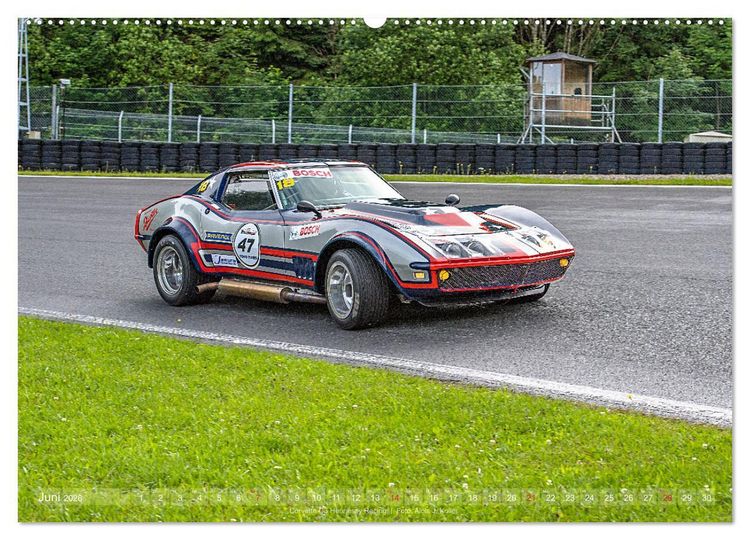 Produktbild: Corvette Racing 2026 (Wandkalender 2026 DIN A2 quer), CALVENDO Monatskalender