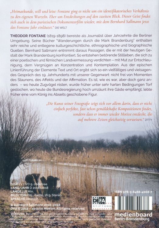 Produktbild: FONTANES WANDERUNGEN: ODERLAND - RHINLAND - SPREELAND