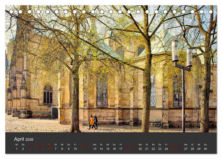 Produktbild: Abenteuer M&uuml;nster - Echt jovel! (Tischkalender 2026 DIN A5 quer), CALVENDO Monatskalender