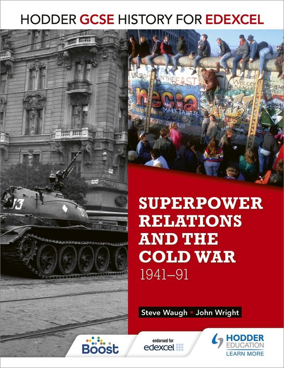 Produktbild: Hodder GCSE History for Edexcel: Superpower relations and the Cold War, 1941-91