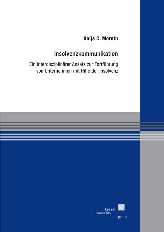 Produktbild: Moreth, K: Insolvenzkommunikation