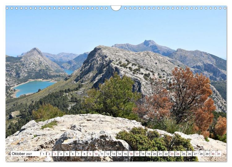 Produktbild: Mallorca GR 221. Weitwandern durch die Serra de Tramuntana (Wandkalender 2027 DIN A3 quer), CALVENDO Monatskalender