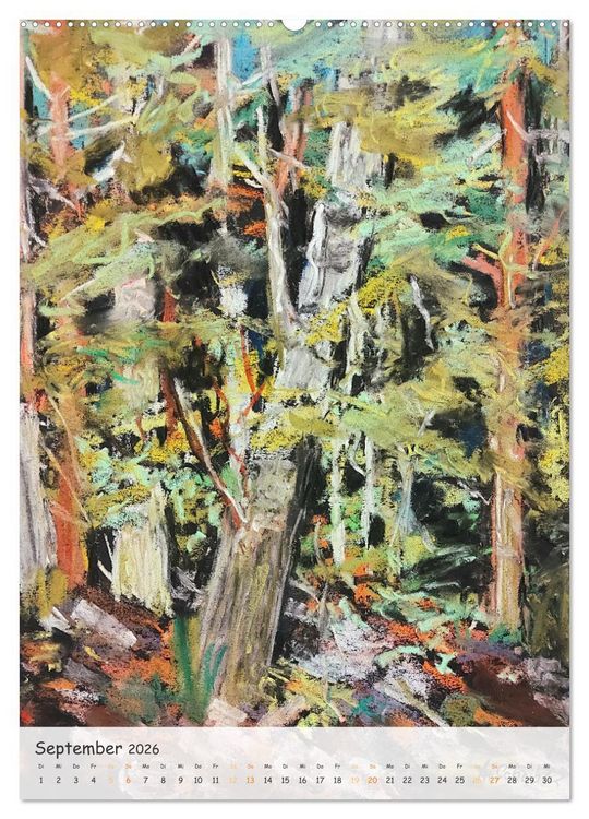 Produktbild: Malerische Jahresreise (hochwertiger Premium Wandkalender 2026 DIN A2 hoch), Kunstdruck in Hochglanz