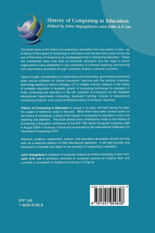 Produktbild: History of Computing in Education