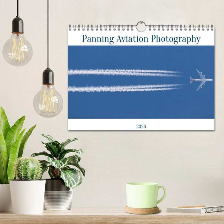 Produktbild: Panning Aviation Photography (Wall Calendar 2026 DIN A4 landscape), CALVENDO 12 Month Wall Calendar