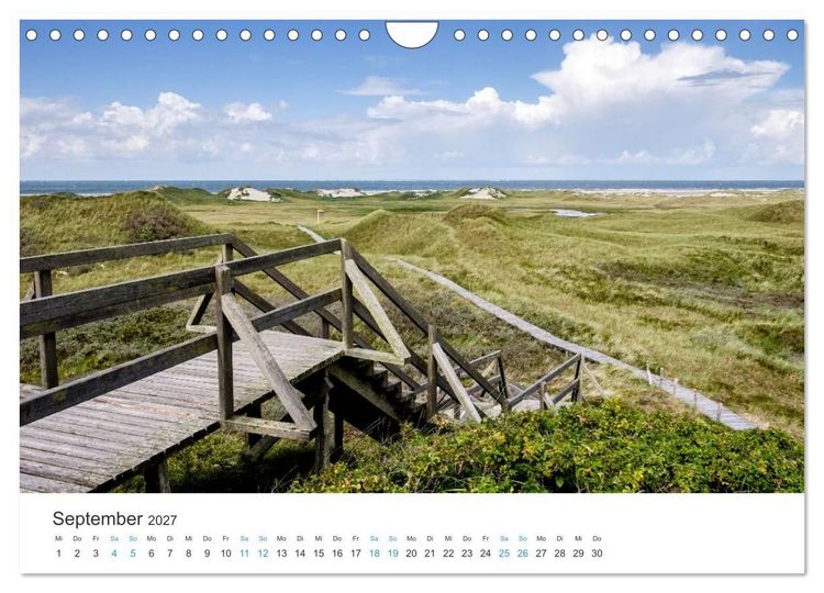 Produktbild: Amrum: Natur und Freiheit (Wandkalender 2027 DIN A4 quer), CALVENDO Monatskalender