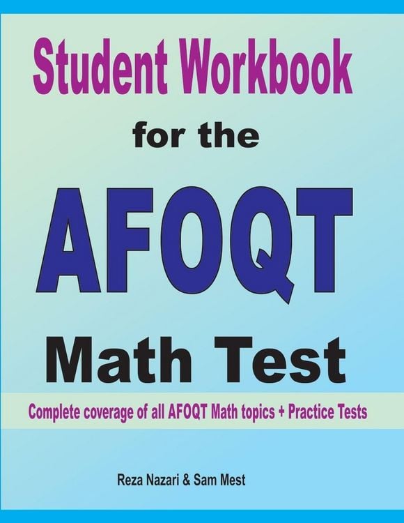 Produktbild: Student Workbook for the AFOQT Math Test