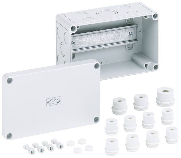 Produktbild: Spelsberg RK 4/18 K-L Reihenklemmen-Geh&auml;use 180 x 110 x 90 Polystyrol (EPS) Grau 1St.
