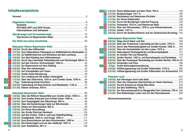 Produktbild: ROTHER Wanderf&uuml;hrer Bayerischer Wald. 54 Touren um Cham, Bodenmais, Zwiesel, Freyung und Passau &ndash; mit Nationalpark Bayerischer Wald