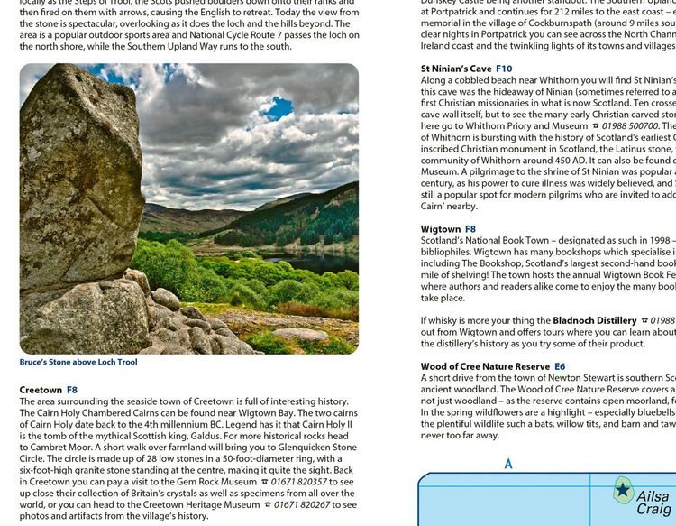 Produktbild: Dumfries & Galloway Pocket Map