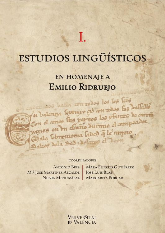 Produktbild: Estudios ling&uuml;&iacute;sticos en homenaje a Emilio Ridruejo