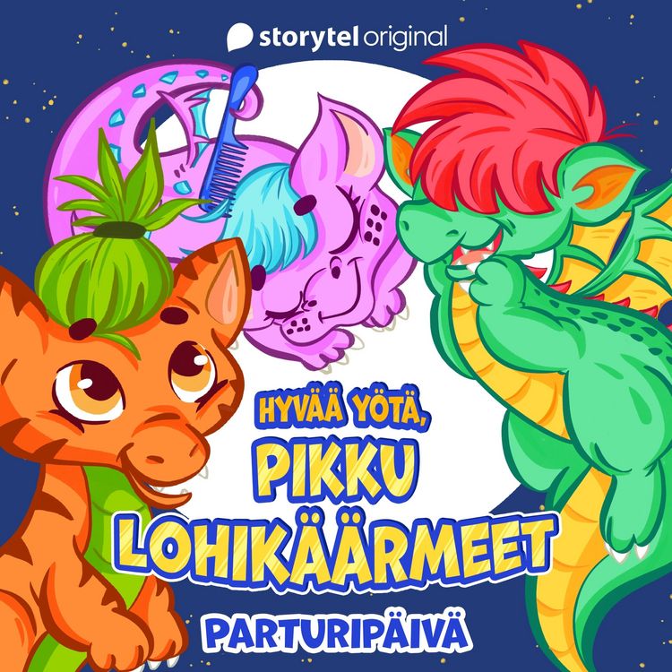 Produktbild: Hyv&auml;&auml; y&ouml;t&auml;, pikku lohik&auml;&auml;rmeet K1O2