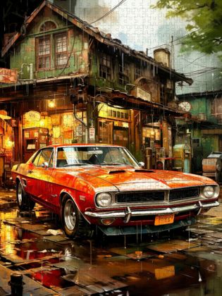 Produktbild: CALVENDO Puzzle Oldtimer | 1000 Teile Lege-Gr&ouml;&szlig;e 64x48cm Foto-Puzzle f&uuml;r gl&uuml;ckliche Stunden